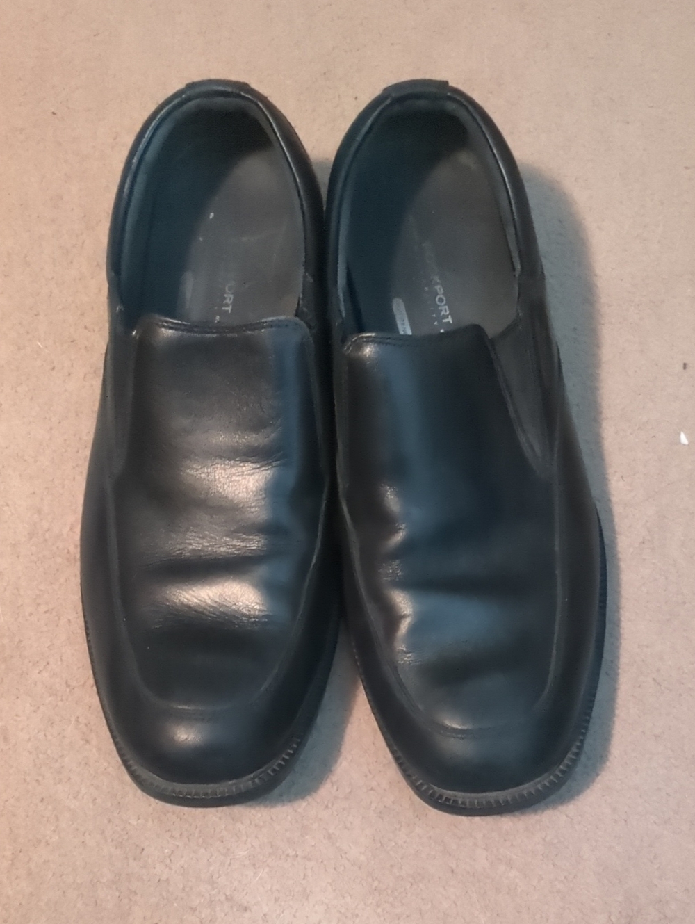 Rockport Black Men’s Slip-On Loafers